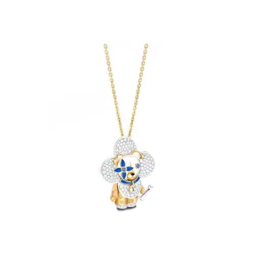 LOUIS VUITTON Vivienne 18К золото Ожерелья Женские Золото