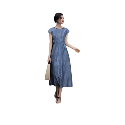 XWI Короткий рукав Платье Женское