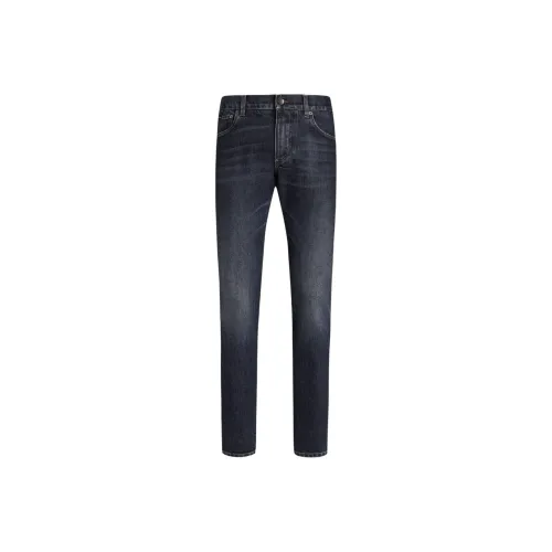 Dolce Gabbana Blue Men's Jeans Dolce Gabbana Синий Мужской Джинсы