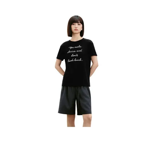 EICHITOO Черный 30 Женские Т-рубашки