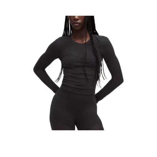 lululemon Длинный рукав Йога T-рубашка Женская