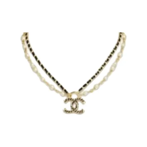 CHANEL 24K Ожерелья Женские Золото