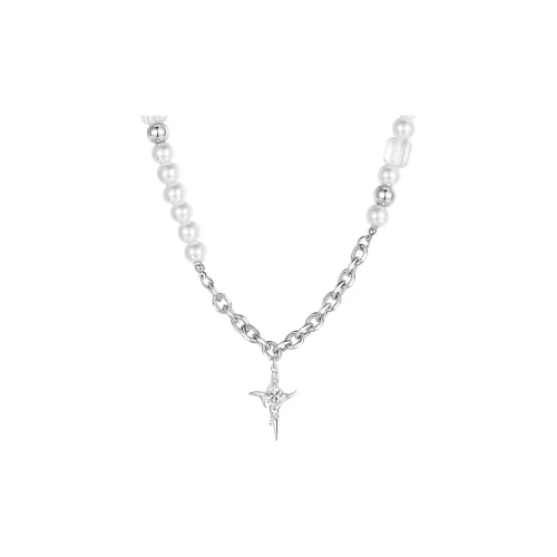 ENFANTIN Стекло Титановая сталь Циркон Ожерелья Унисекс