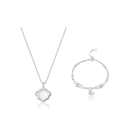 Kelanxi Жемчужная раковина Ожерелья Женские