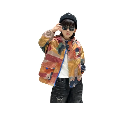 HEINBBE Куртки Пальто Желтый Дети Возраст 3-7 Лет