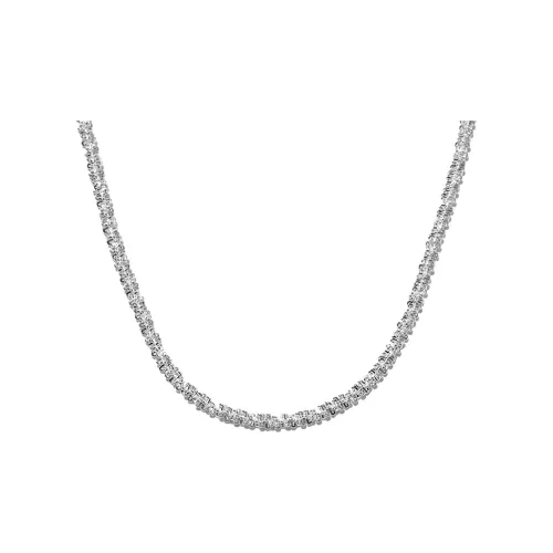 MAGICPOLE Титановые стальные ожерелья мужские серебряные