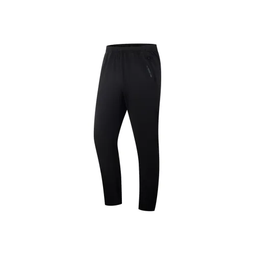 LINING Fitness Series Мужские спортивные брюки черного цвета
