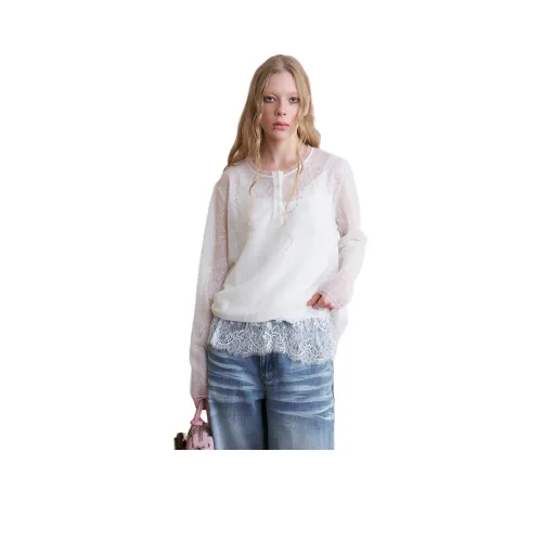 DIDDI MODA Белый Женские Трикотаж
