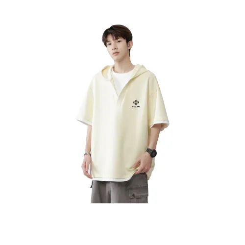 BLANC & ECLARE Абрикос Унисекс Рубашка T