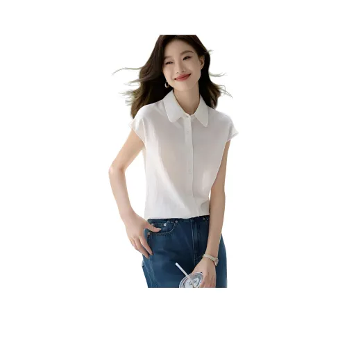 Mo Han Yi Mei Рубашка Женская Белая