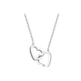 Сердце ожерелье (серебряное)