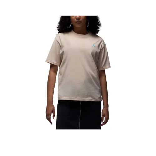 Джордан Graphic T Рубашка Обычный T Рубашка Женские Гуава-ледяной