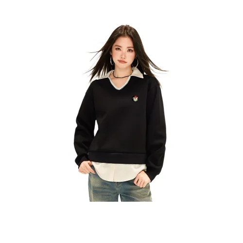 CHOCOOLATE BKX Черный Женский Свитшот