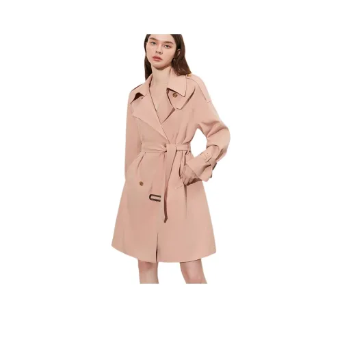 DPLAY Тренчкот Женский Серый Оранжевый Розовый