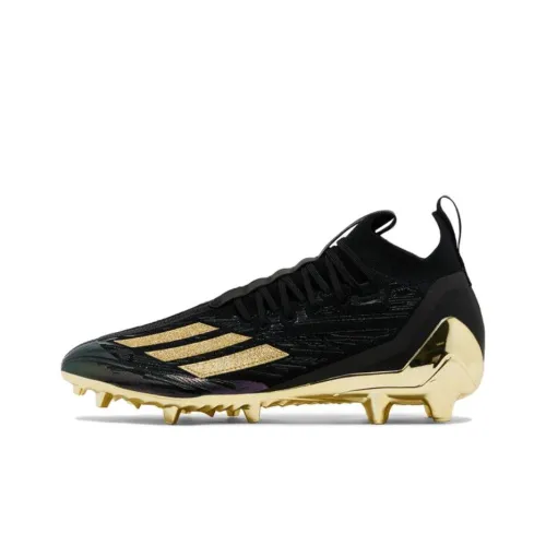 Adidas Adizero Primeknit Cleats Устойчивые к истиранию футбольные бутсы Мужские Черные