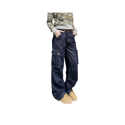 Pirkadat Синие Унисекс Джинсы