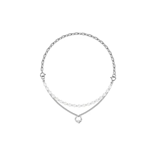 Растворение Титановая сталь Оболочка Бусины Ожерелья Женские