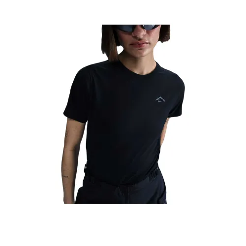 Nike Обычная T-рубашка Женская Черная