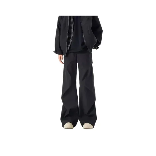 SIL VITIN Black Unisex Casual Pants SIL VITIN Черные Унисекс Повседневные Штаны