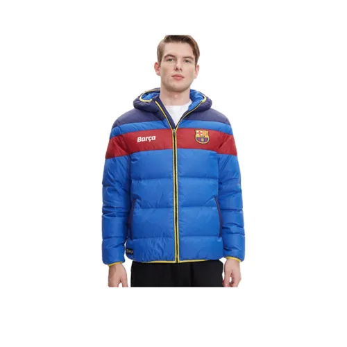 Star Power Барса Официальный Красно-синие полосы Унисекс Пуховые куртки