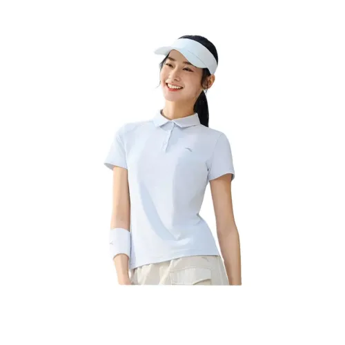 ANTA Поло Женская Сумеречный Свет Синий