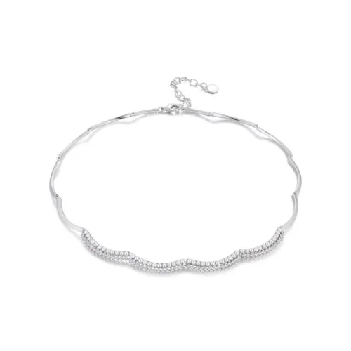 BLINK DAY Медный сплав Циркон Ожерелье Женское