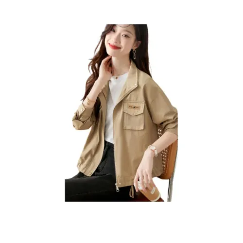 Mo Han Yi Mei Куртка Женская Хаки