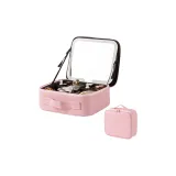 Сумка для макияжа с LED-освещением "Розовый цветок вишни"