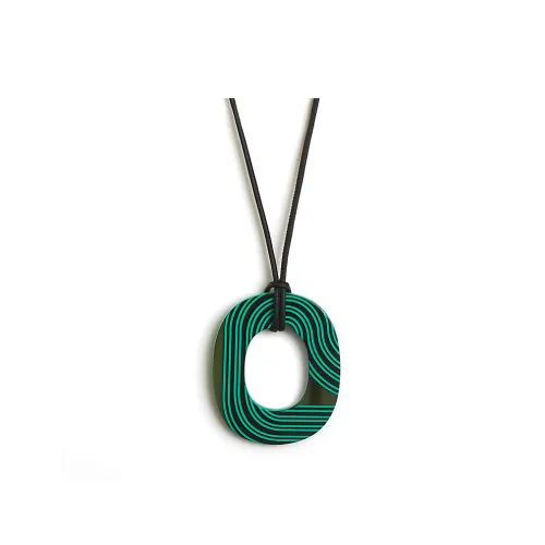 HERMES Isthme Pop Ожерелья Женские Зеленый