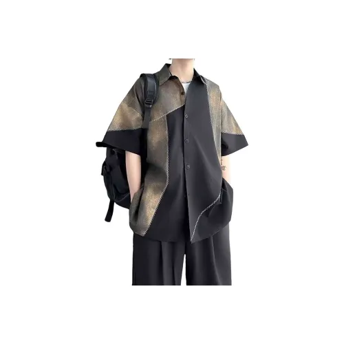 RASHOMONG Черная унисекс рубашка