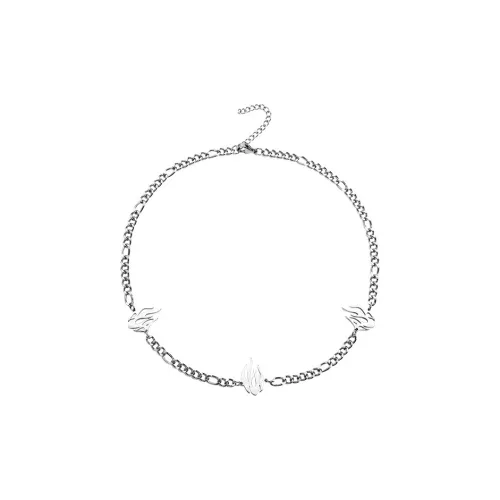 Lang Wind Титановые стальные ожерелья мужские