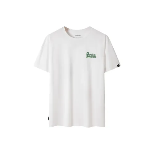 OUTDOOR PRODUCTS T-Shirt Мужской Классический Белый