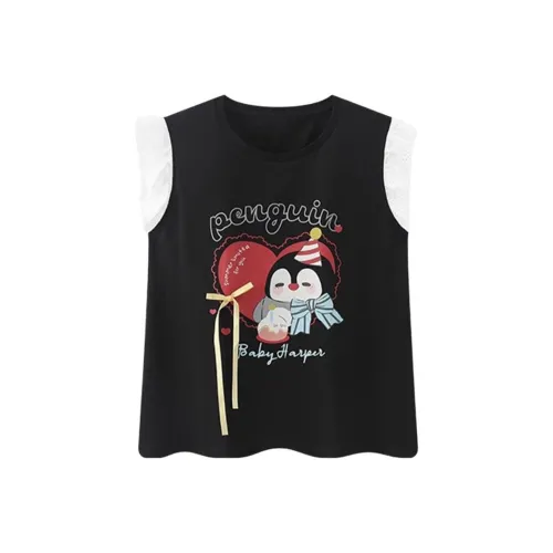 XIAOLIZI Flutter-рукав Т-рубашка Женская