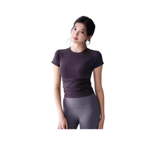 GUAILILUOLI Йога T-рубашка Женская
