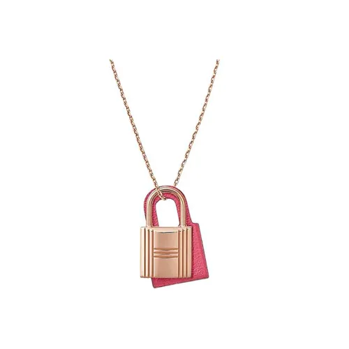 HERMES O'Kelly Кожа Ожерелье Azalea Многоцветное Женское