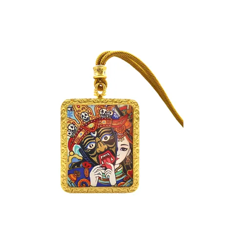 ZHENGDAFU Цветное стекло Ожерелья Унисекс