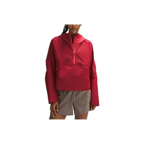 lululemon RIPSTOP Полузастежка Поход Пуловер Куртки и Пальто Женские