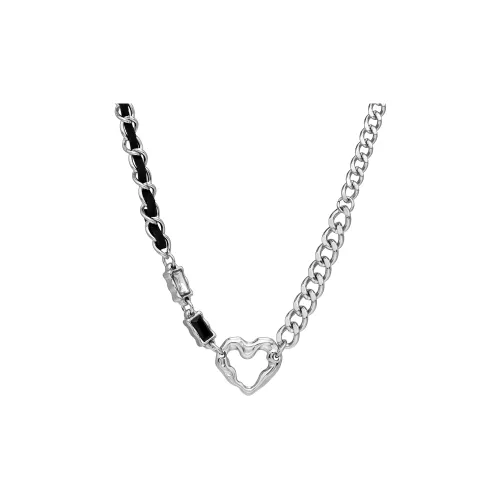 ENFANTIN Титановая сталь кожа стекло циркон ожерелья унисекс