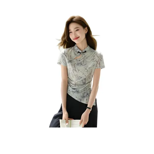 Mo Han Yi Mei Стандартная T-рубашка Женская Многоцветная