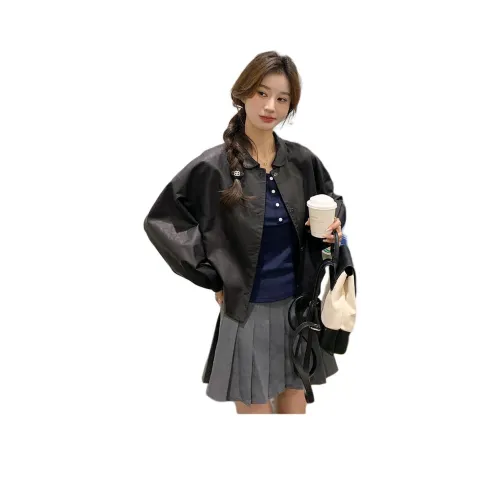 Fele.d Черное Женское Короткое Пальто