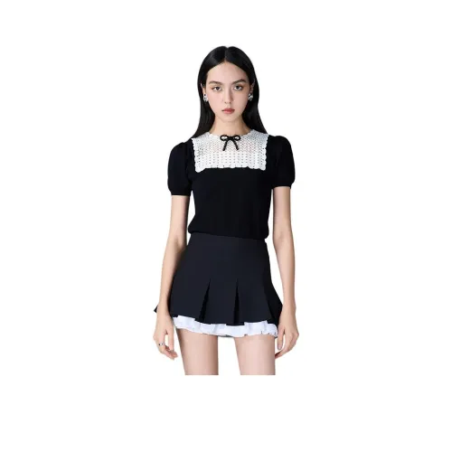 Caroline Черный Женская Трикотажная Одежда