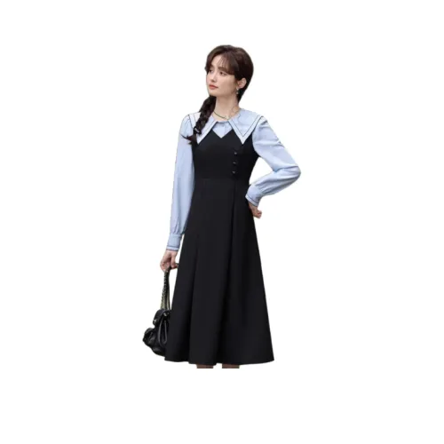 ALXNAN Повседневная длинная юбка для женщин