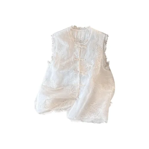 SIBAISHE Белый Женский жилет