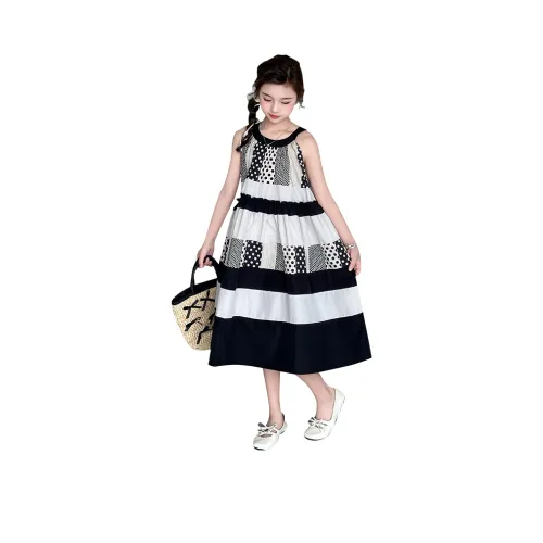 MUANMU Черное школьное платье