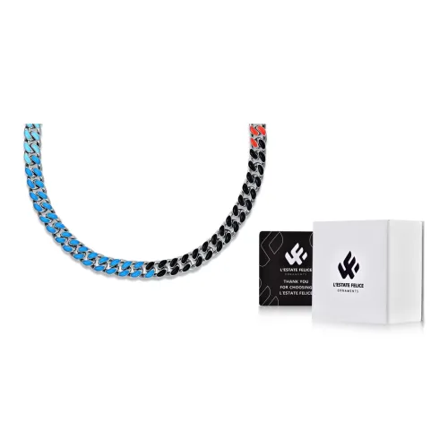 L'Estate Felice Сплав/Серебряное покрытие/Золотое покрытие Ожерелье Унисекс