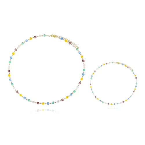 MOREL Сплав Стекло Ожерелья Унисекс