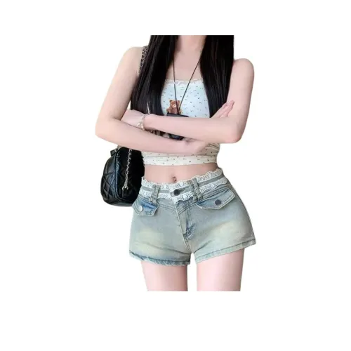 Concubine Zhu Джинсовые шорты Женские