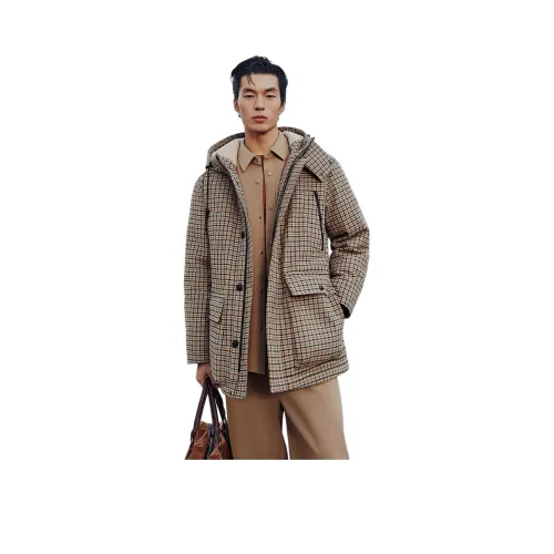 JACK JONES· Down Jacket Men's Light Khaki