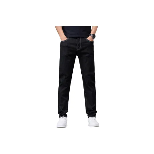 PRPK Черно-серые Унисекс Джинсы