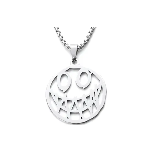 OWNREWARDS Титановая сталь Ожерелье Серебряное Унисекс